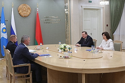Кочанова встретилась с молодежными парламентскими делегациями стран СНГ
