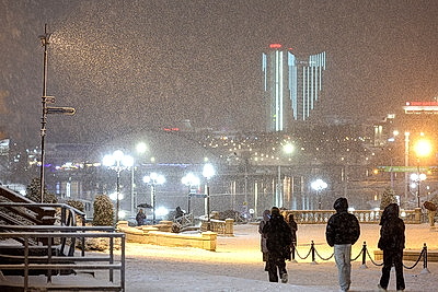 Настоящая зима пришла в Беларусь