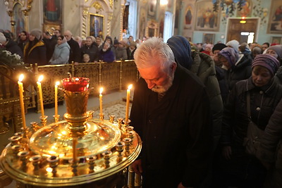 Крещение и крестный ход прошли в Гомеле