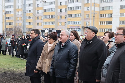 Новые муралы в память о воинах-освободителях открыли в Гомеле