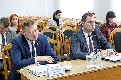 Строительство бассейна и приобретение жилья. Что интересовало жителей Наровли на приеме Крупко