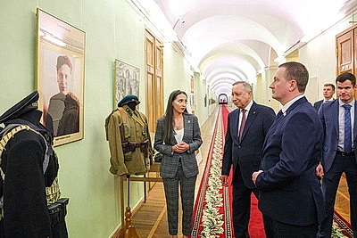 Турчин посещает с рабочим визитом Санкт-Петербург