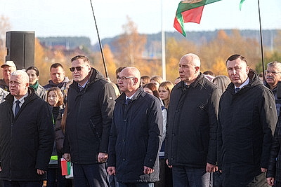 В молодежном микрорайоне Гродно открыли дорогу после реконструкции