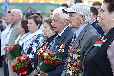 Уникальный передвижной музей \"Поезд Победы\" встретили в Минске