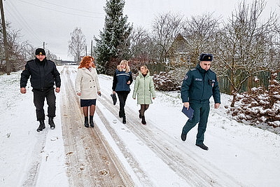 Спасатели провели профилактический рейд в Могилевском районе