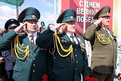 \"Шествие поколений\", военный парад, интерактивные площадки. В Витебске отмечают День Победы