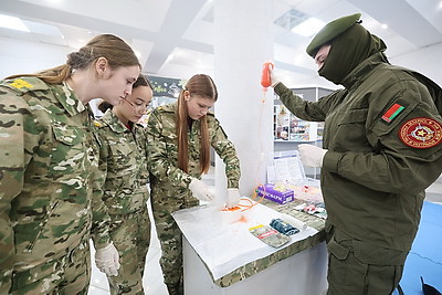 Здесь закаляется характер. Клуб \"Витязь\" в Витебске стал точкой притяжения для школьников, мечтающих о силовых вузах