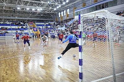 Гандболисты минского СКА сравняли счет в финале чемпионата Беларуси