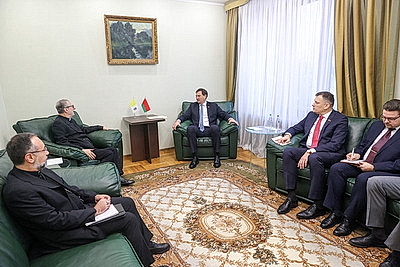 В МИД состоялась встреча с кардиналом Клаудио Гуджеротти