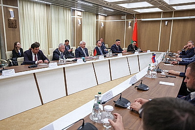 Пархомчик встретился с делегациями российских регионов