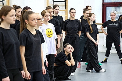 Мастер-класс хореографа-педагога Дмитрия Залесского прошел в Витебске