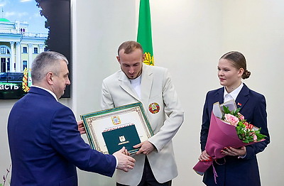 Чемпионов и призеров Дефлимпийских игр в Токио чествовали в Гомеле