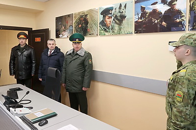 Новый комплекс погранзаставы \"Семеновка\" открыли в Гомельском районе