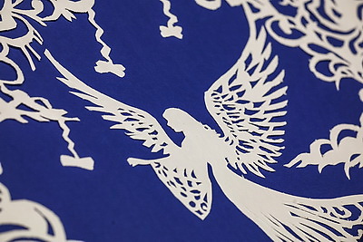 Белорусское ремесло возвращается. В Могилеве студенты колледжа осваивают вытинанку