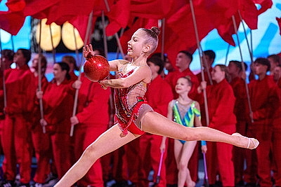 В столичном Дворце спорта проходит праздничное мероприятие к 100-летию спортивной отрасли