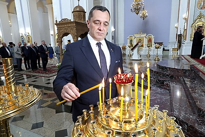 Праздничным шествием в Витебске отметили Успение Пресвятой Богородицы