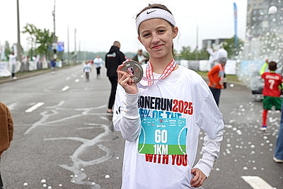Около 1800 участников из шести стран вышли на старт полумарафона One Run в Минске