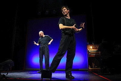 Московский театр \"Мастерская Петра Фоменко\" начал гастроли в Минске со спектакля о Маяковском