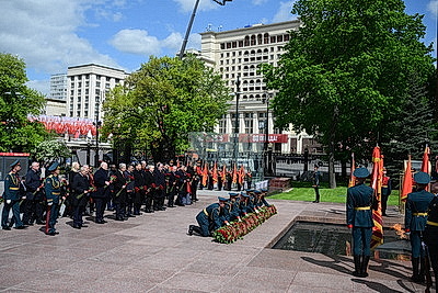 Лукашенко в Москве принял участие в торжествах в честь Дня Победы