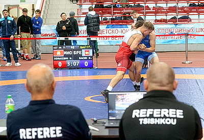 В Гомеле стартовали Олимпийские дни молодежи Беларуси по греко-римской борьбе