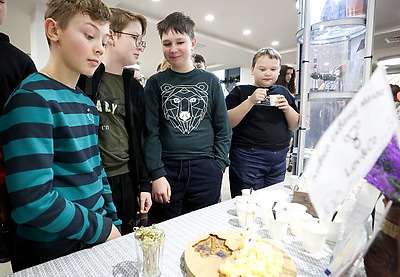От космоса до недр земли. Выставка НАН проходит в Солигорске