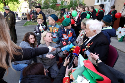 Ветеранов войны поздравили в Гродно