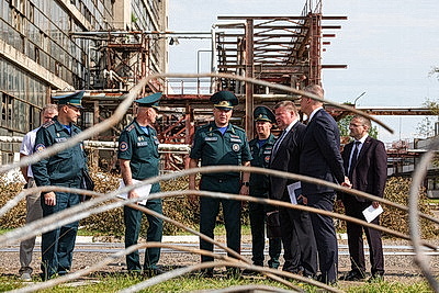 Ликвидация последствий стихии. Ход восстановительных работ в Могилеве