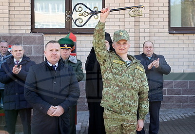 Новый комплекс погранзаставы \"Семеновка\" открыли в Гомельском районе