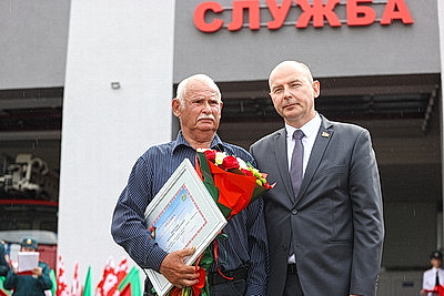 Помощь всегда рядом. В Червене открыли модернизированную пожарную часть