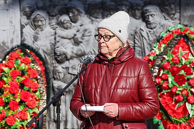 Память нетленна. В Витебске отдали дань уважения жертвам концлагерей