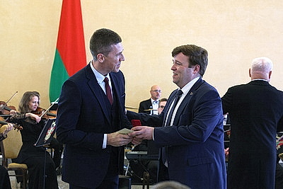Во Дворце Республики наградили лауреатов конкурса \"Врач года Республики Беларусь\"