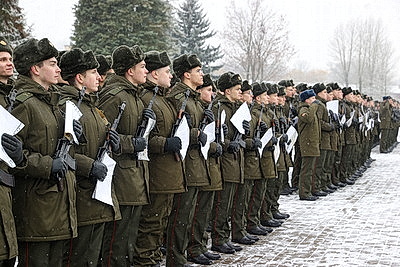 В Брестской крепости приняли присягу более 1,1 тыс. новобранцев