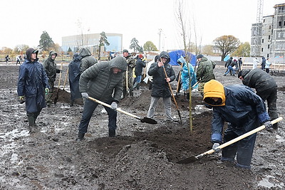 Республиканский субботник проходит в Минске
