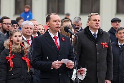 В Беларуси отметили День Октябрьской революции