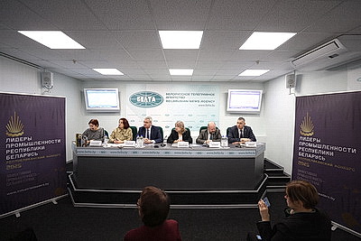 Пресс-конференция о развитии промышленной отрасли Беларуси прошла в БЕЛТА