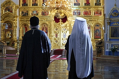 Лукашенко посетил монастырь в Жировичах