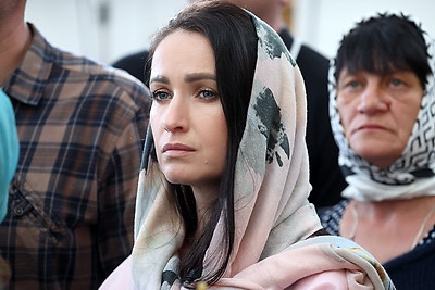 Всенощное бдение в канун памяти преподобной Евфросинии проходит в Полоцке