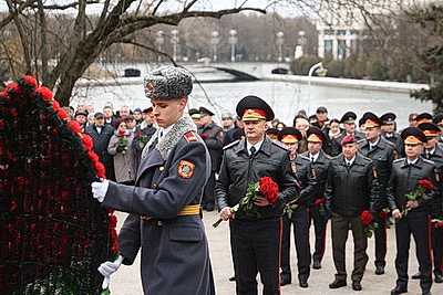 В Минске почтили память сотрудников милиции, погибших при исполнении служебного долга