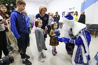 Министерство информации поздравило воспитанников SOS-Детской деревни в Марьиной Горке