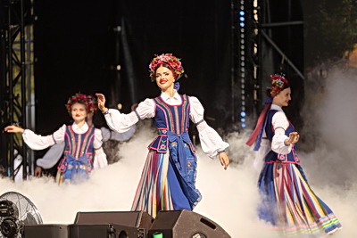 Фестиваль сыра и флайборд-шоу. Гродно отметил День города