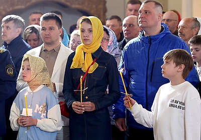 Православные верующие отметили Пасху