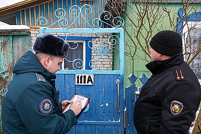 Спасатели провели профилактический рейд в Могилевском районе