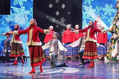 Главная новогодняя елка Могилевской области собрала самых талантливых детей региона