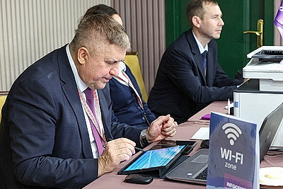 В рамках второго заседания VII ВНС во Дворце Республики организована работа пресс-центра