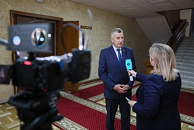 \"Идем в графике\". Назаров о важных объектах в Шклове и подробностях доклада Президенту