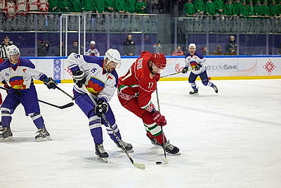 Хоккейная команда Президента сыграла вничью с брестчанами в матче РХЛ