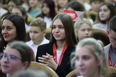 В Детской музыкальной школе искусств дал мастер-класс Президентский оркестр