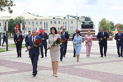 Выездное заседание Президиума Совета Республики проходит в Гомеле