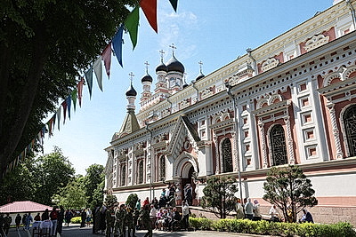 Крестный ход и божественная литургия в честь 125-летия Гродненской епархии прошли в Гродно
