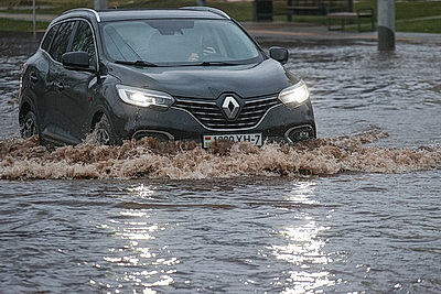 В Минске строительной организацией поврежден трубопровод